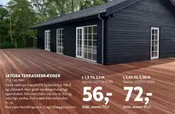 Davidsen Jatoba terrassebrædder tilbud