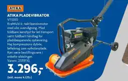 Davidsen Atika pladevibrator tilbud