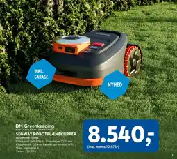 Davidsen Segway robotplæneklipper tilbud