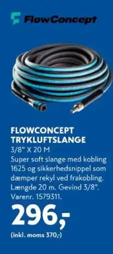 Davidsen Flowconcept trykluftslange tilbud