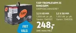 Davidsen Tjep tromlesøm ze ringsøm tilbud