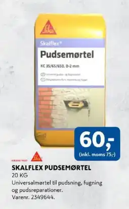 Davidsen Skalflex pudsemørtel tilbud