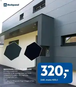Davidsen Rockpanel colours std plade tilbud