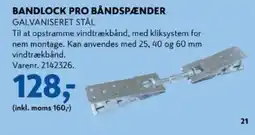 Davidsen Bandlock pro båndspænder tilbud