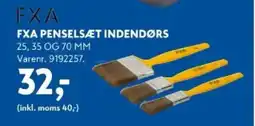 Davidsen FXA penselsæt indendørs tilbud