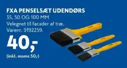 Davidsen Fxa penselsæt udendørs tilbud