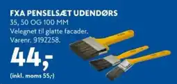 Davidsen FXA penselsæt udendørs tilbud