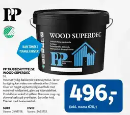Davidsen PP Træbeskyttelse wood superdec tilbud