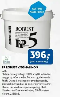 Davidsen PP Robust vægmaling 5 tilbud