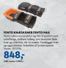 Davidsen Fento Knæskåner fento max tilbud