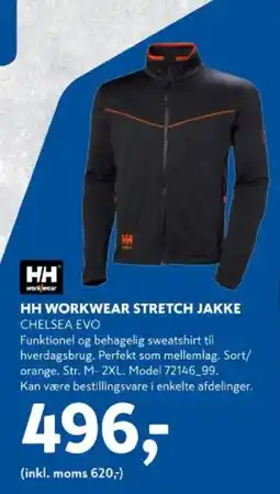 Davidsen HH Workwear stretch jakke tilbud