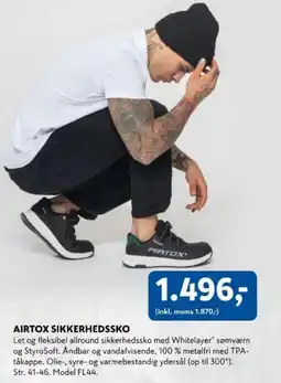 Davidsen Airtox sikkerhedssko tilbud