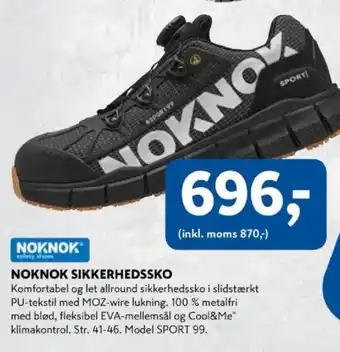 Davidsen Noknok sikkerhedssko tilbud