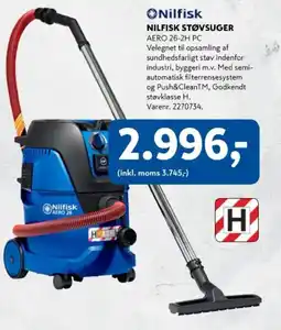 Davidsen NILFISK Støvsuger tilbud