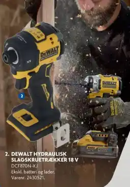 Davidsen DEWALT Hydraulisk slagskruetrækker 18 v tilbud