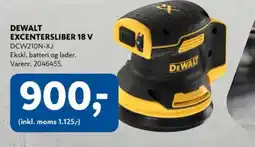 Davidsen DEWALT Excentersliber 18 v tilbud