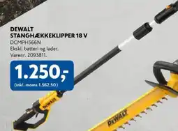 Davidsen DEWALT Stanghækkeklipper 18 v tilbud