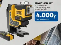 Davidsen DEWALT Laser 18 v tilbud