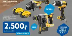 Davidsen DEWALT Kombo kit 18 v tilbud