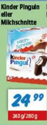 zur Krone Kinder Pinguin eller Milchschnitte tilbud