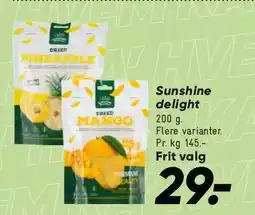 Bilka Sunshine Delight (tørret mango) tilbud