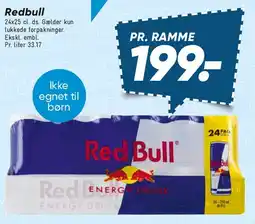 Bilka Red Bull 24 x 25 cl tilbud