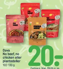 REMA 1000 Dava - No beef / No chicken tilbud