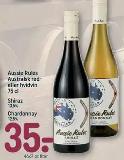 REMA 1000 Aussie Rules Australsk rød- eller hvidvin tilbud