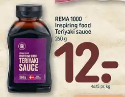 REMA 1000 Inspiring food Teriyaki sauce tilbud