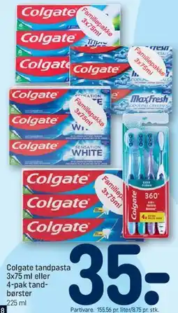 REMA 1000 Colgate tandpasta eller tandborstar tilbud