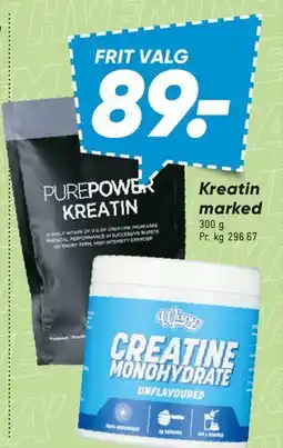 Bilka Kreatin / Creatine monohydrate tilbud