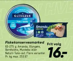Bilka Fiskekonserves tilbud