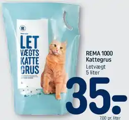 REMA 1000 REMA 1000 Kattegrus Letvægt tilbud