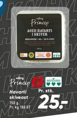 Bilka Havarti i skiver tilbud