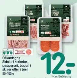 REMA 1000 Frilandsgris - skinke, pepperoni og bacon tilbud
