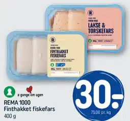 REMA 1000 Finthakket fiskefars tilbud