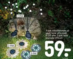 REMA 1000 Solcellelamper (pakker) tilbud