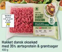 REMA 1000 Hakket dansk oksekød tilbud