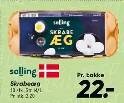 Bilka Skrabeæg (salling) tilbud