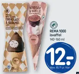 REMA 1000 Isvaffel tilbud
