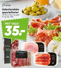 Bilka Princip - Udenlandske specialiteter tilbud