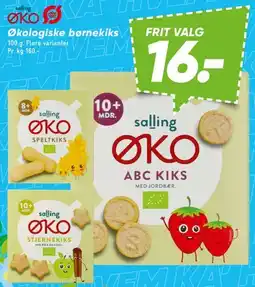 Bilka Salling ØKO ABC Kiks tilbud