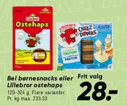 Bilka Børnesnacks / Ostehaps tilbud