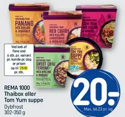 REMA 1000 Thaiboky eller Tom Yum suppe tilbud