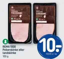 REMA 1000 REMA1000 peberskinke eller landskinke tilbud