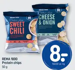 REMA 1000 REMA1000 Protein chips tilbud