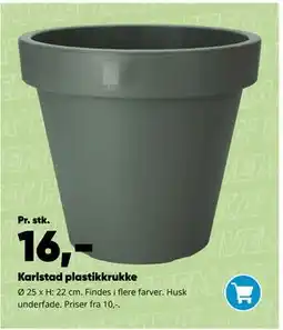 Bilka Karlstad plastikkrukke tilbud