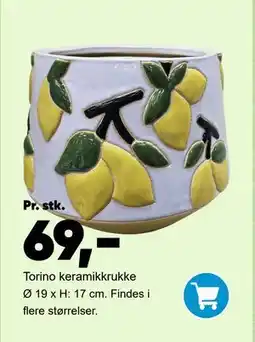 Bilka Torino keramikkrukke tilbud