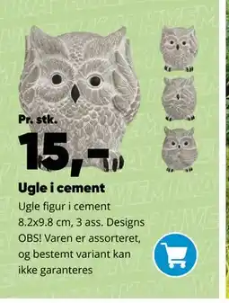 Bilka Ugle i cement tilbud