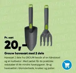 Bilka Grouw havesæt med 2 dele tilbud